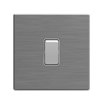 1 Gang 1 Way Switch with Stainless Cover